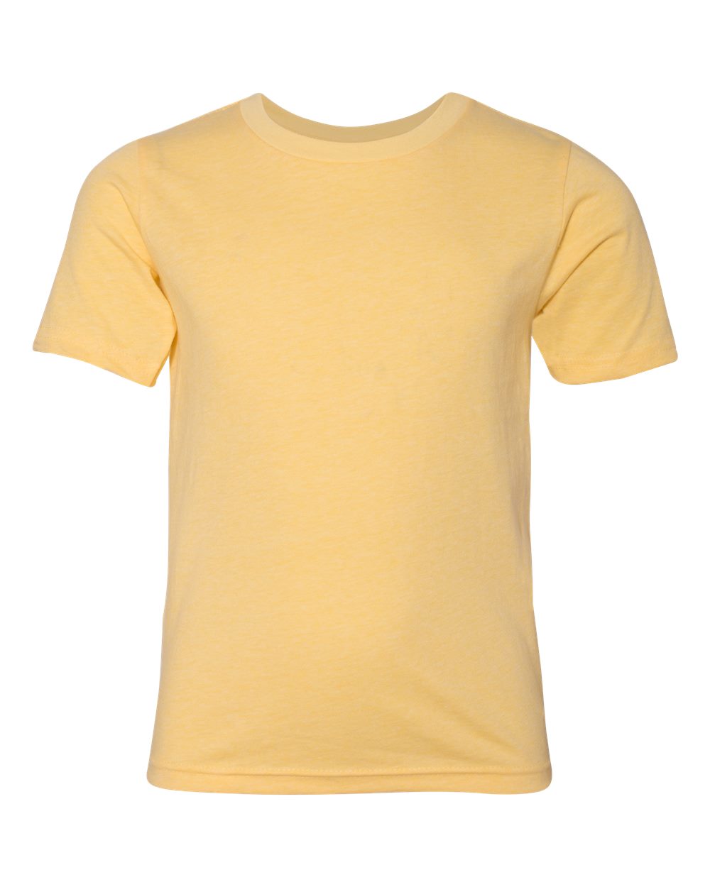 Youth CVC T-Shirt - Front - B55118402 - Banana Cream