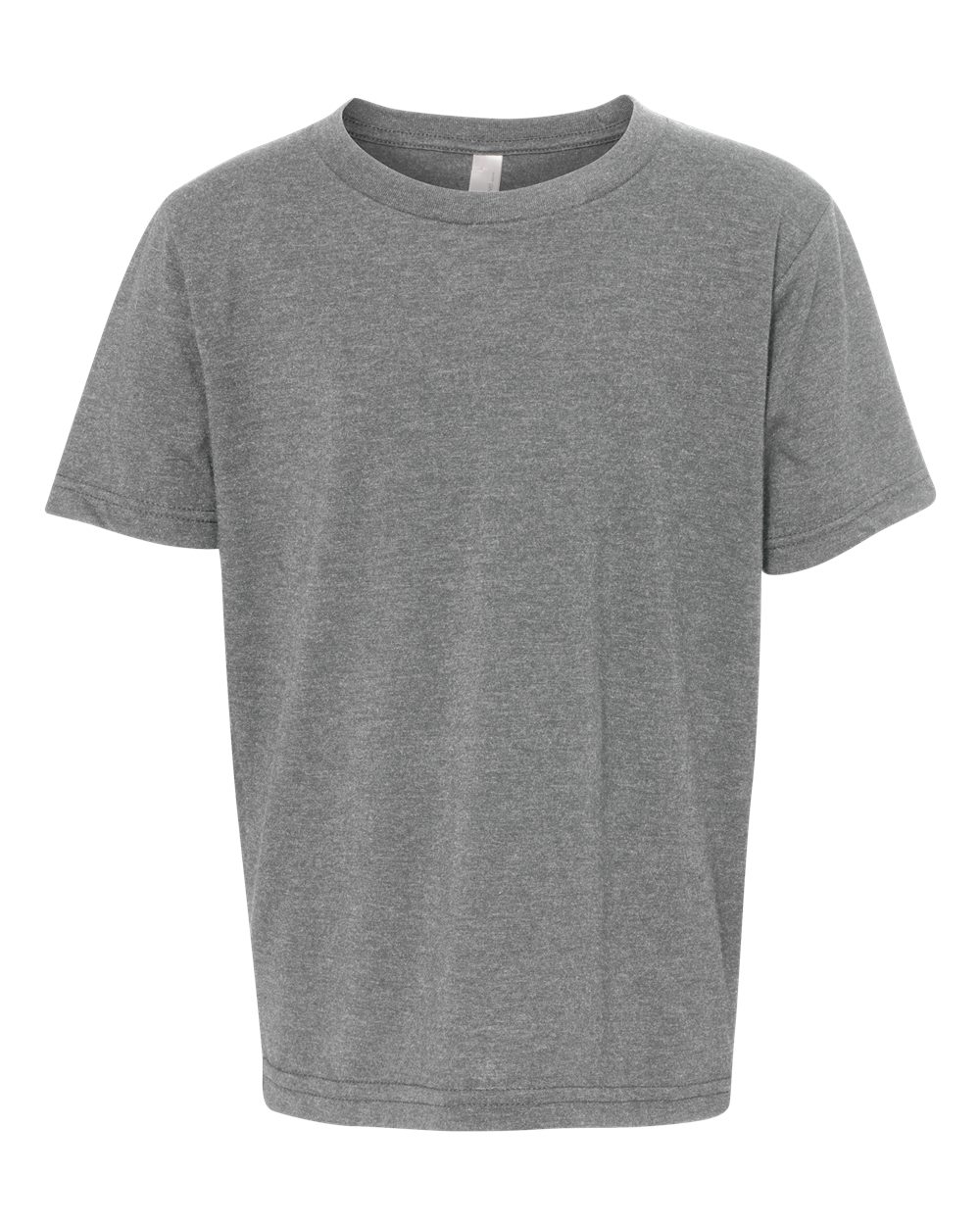 Youth CVC T-Shirt - Front - B55118592 - Dark Heather Grey