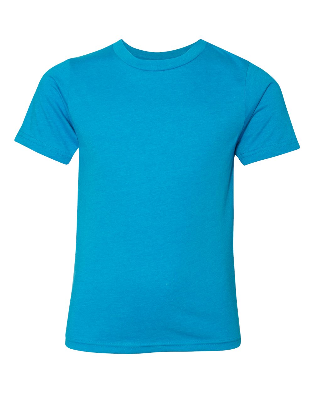 Youth CVC T-Shirt - Front - B55118762 - Turquoise