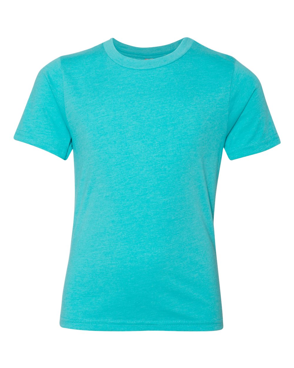 Youth CVC T-Shirt - Front - B55118972 - Tahiti Blue