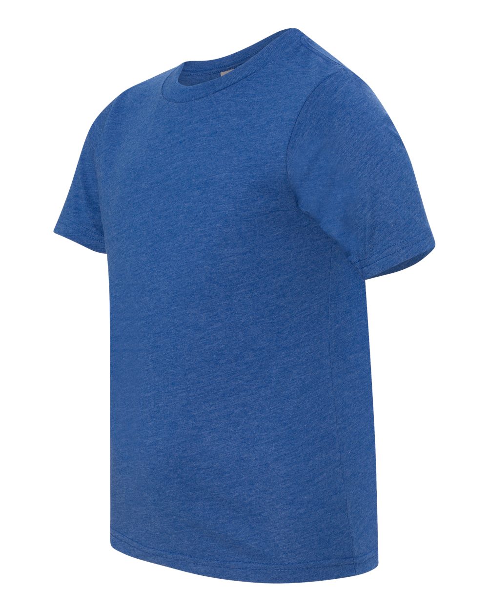 Youth CVC T-Shirt - Side - B55118752 - Royal