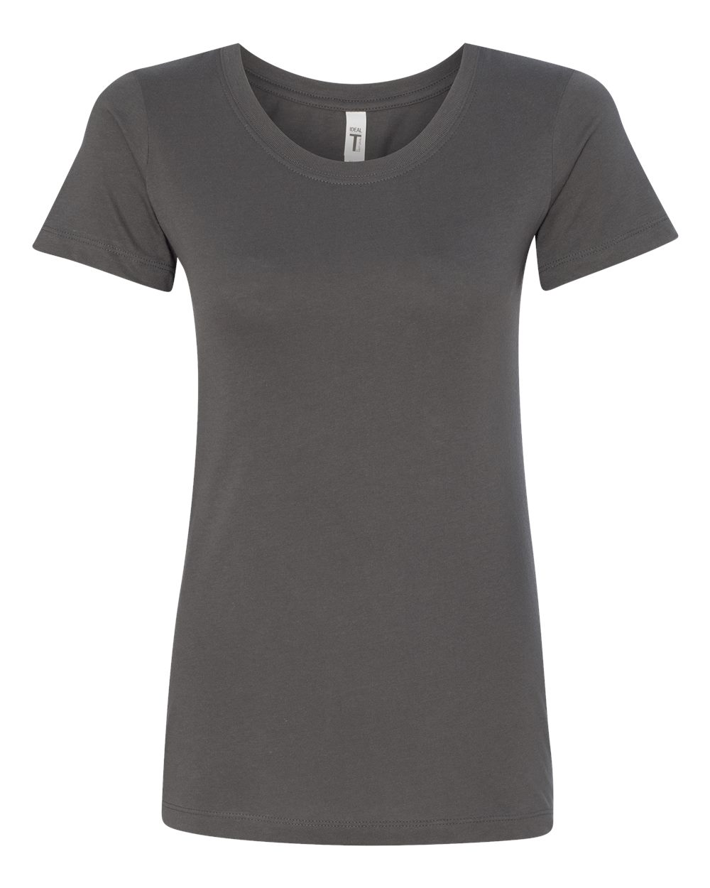 Women's Ideal T-Shirt - Front - B56918092 - Dark Grey