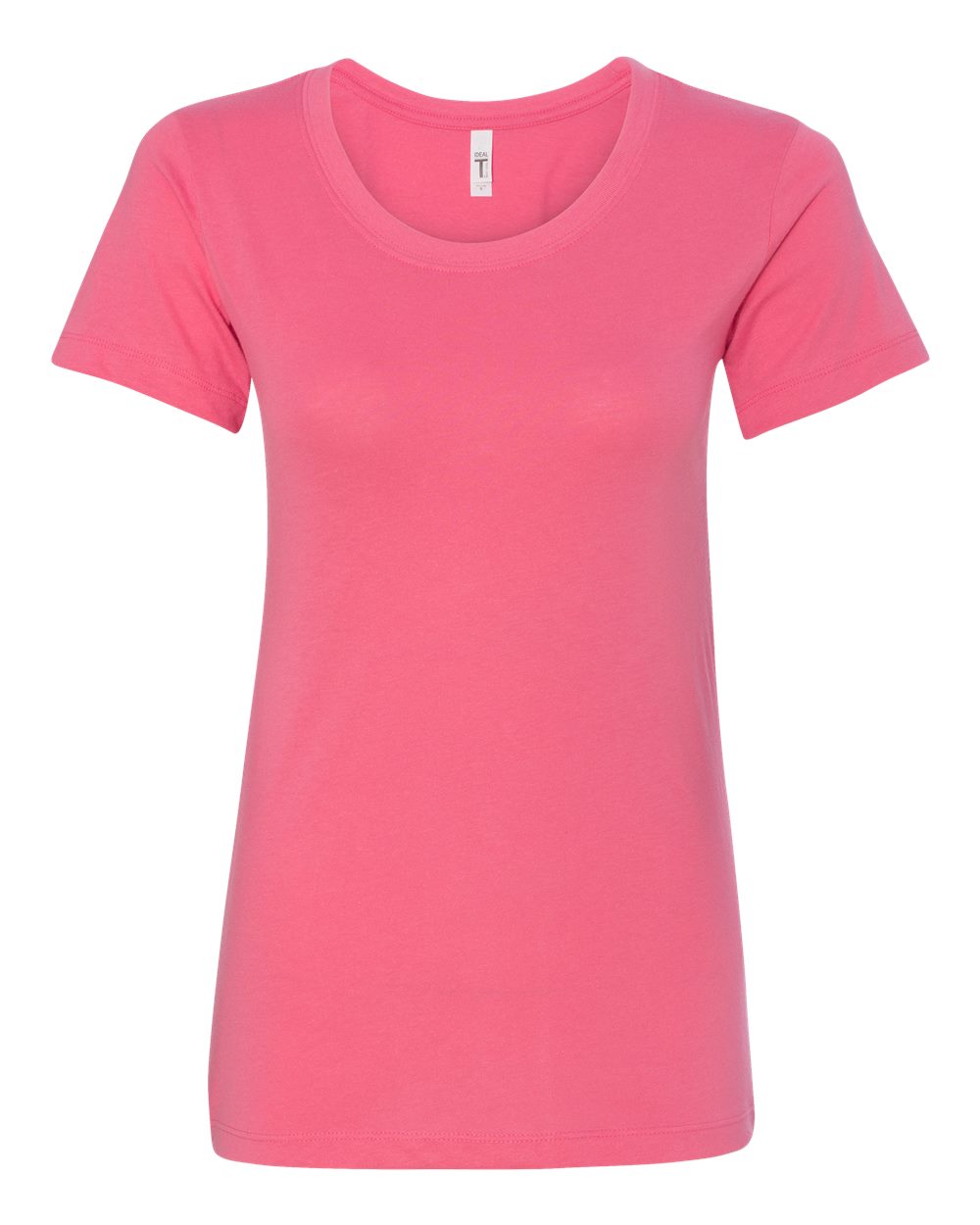 Women's Ideal T-Shirt - Front - B56918312 - Hot Pink