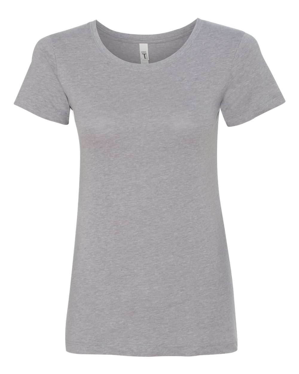 Women's Ideal T-Shirt - Front - B56918582 - Heather Grey