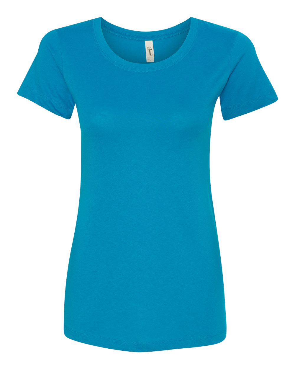 Women's Ideal T-Shirt - Front - B56918762 - Turquoise