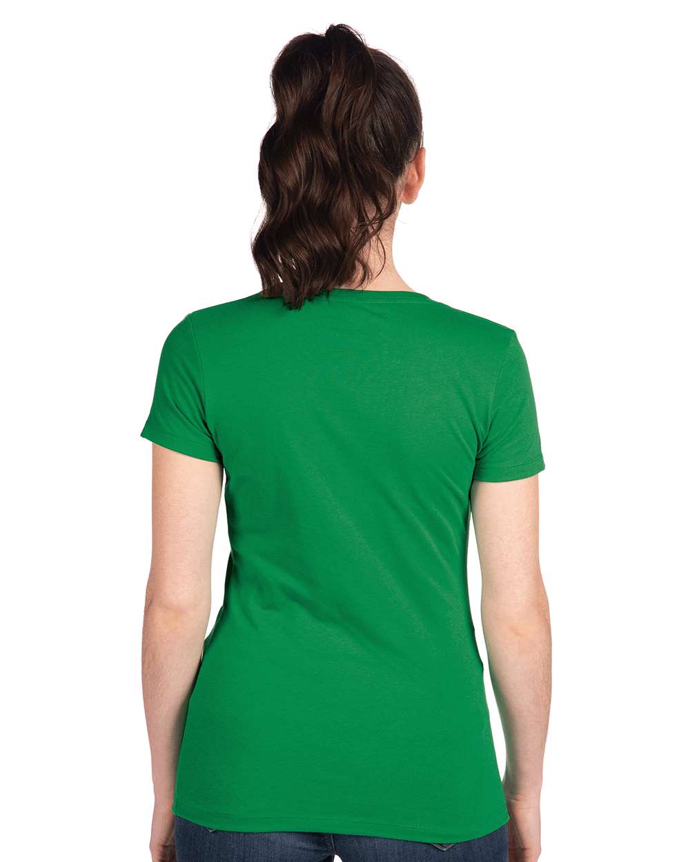 Women's Ideal T-Shirt - OnModelBack - B56918602 - Kelly Green