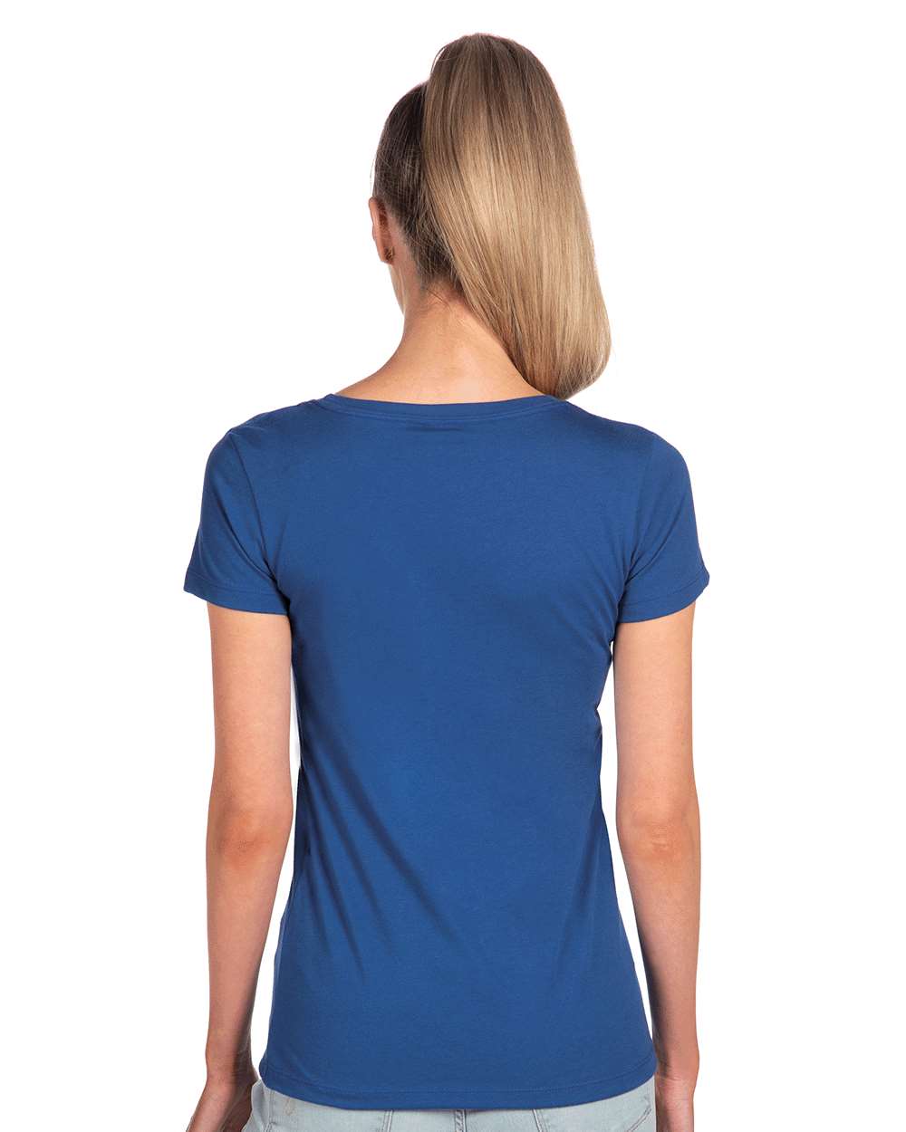 Women's Ideal T-Shirt - OnModelBack - B56918752 - Royal