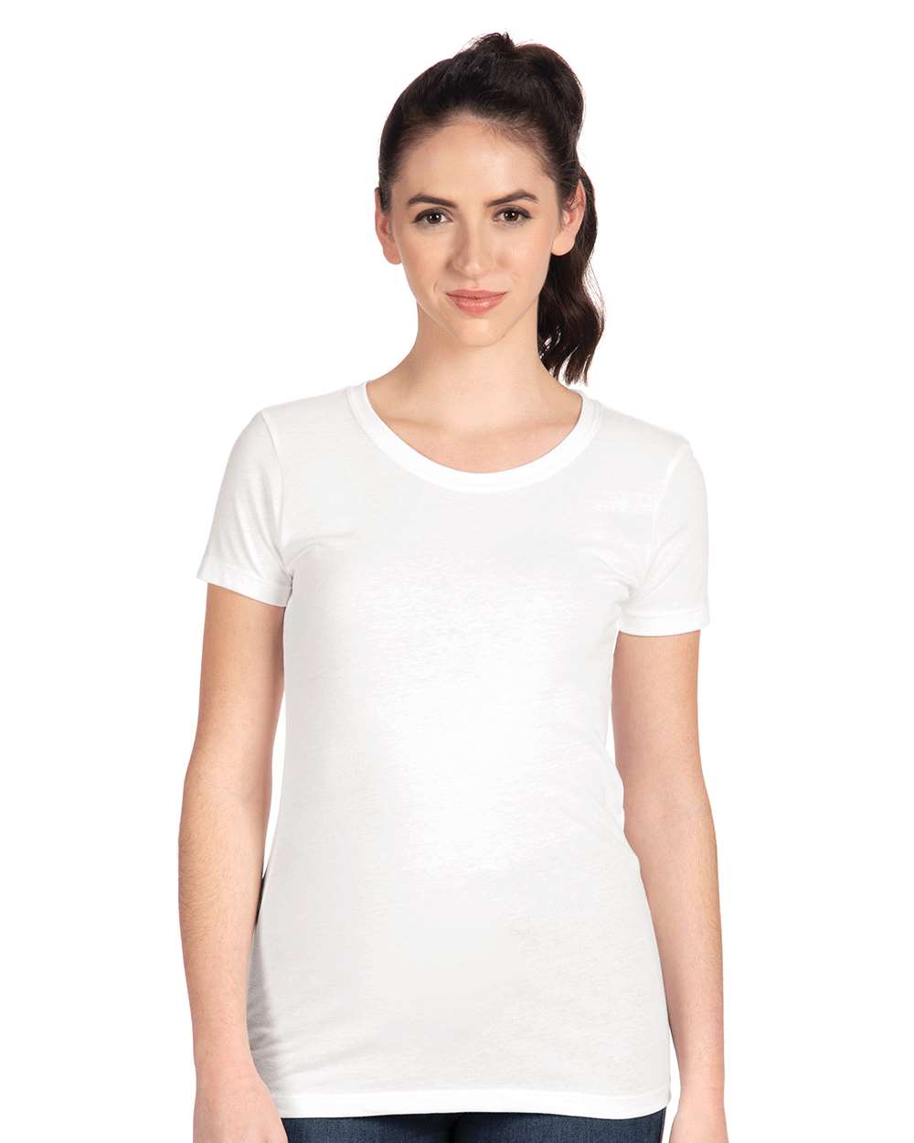 Women's Ideal T-Shirt - OnModelFront - B56918002 - White