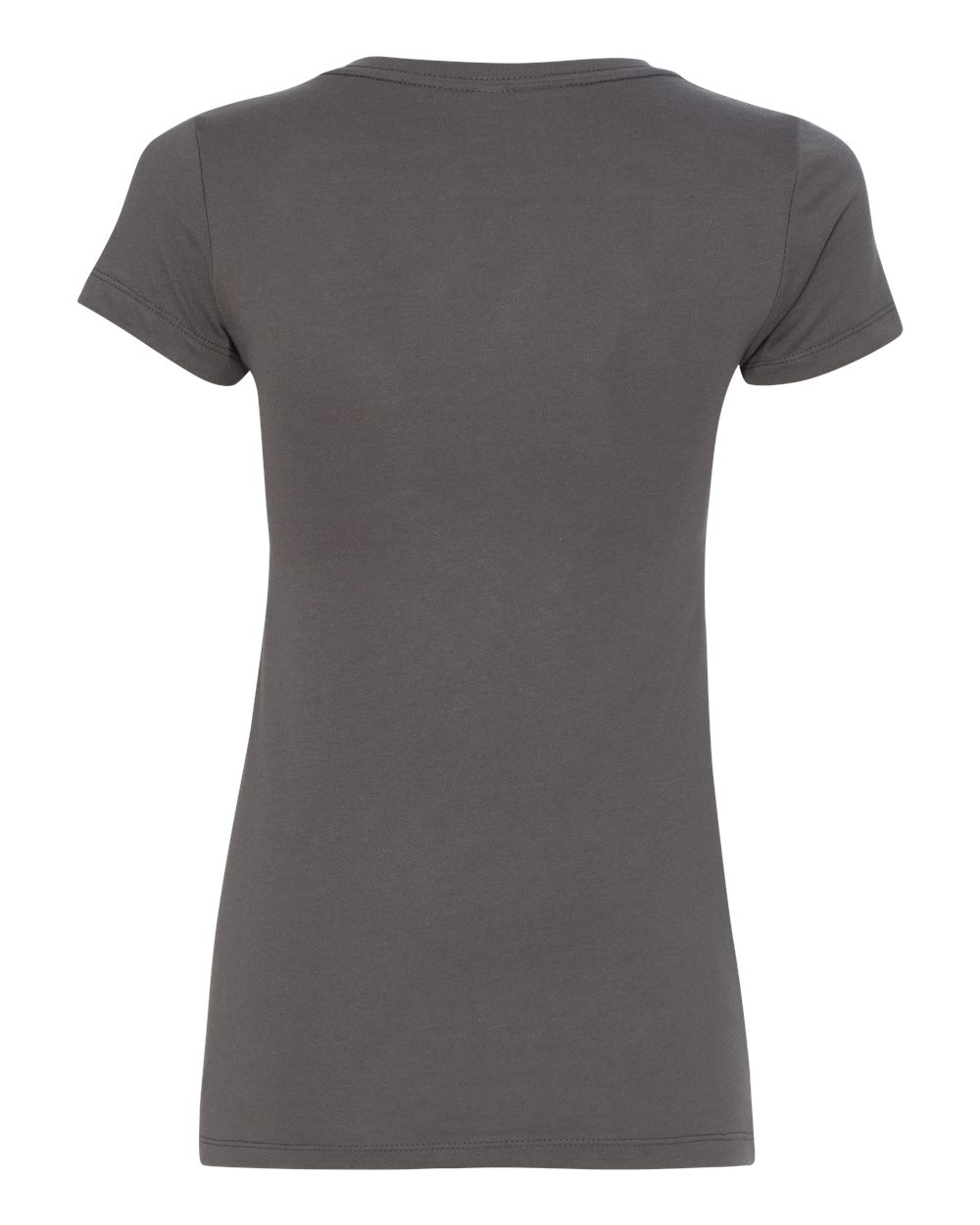 Women's Ideal V-Neck T-Shirt - Back - B57218092 - Dark Grey