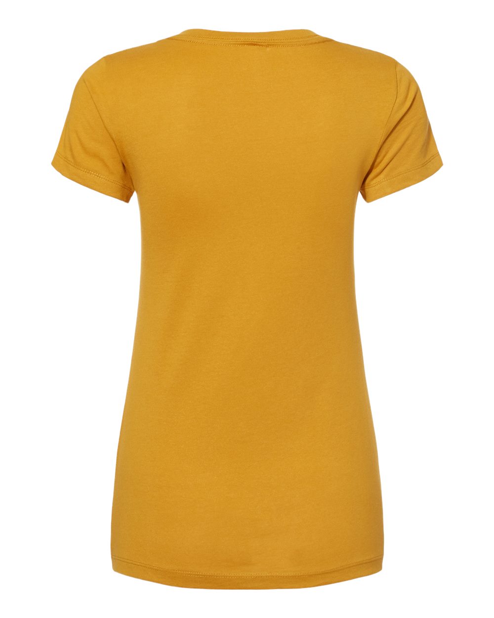 Women's Ideal V-Neck T-Shirt - Back - B57218122 - Antique Gold
