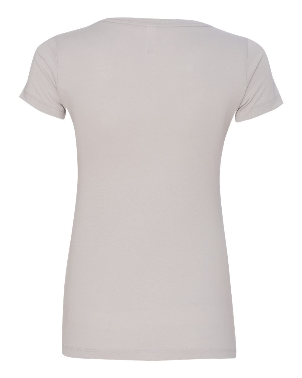Women's Ideal V-Neck T-Shirt - Back - B57218352 - Silver