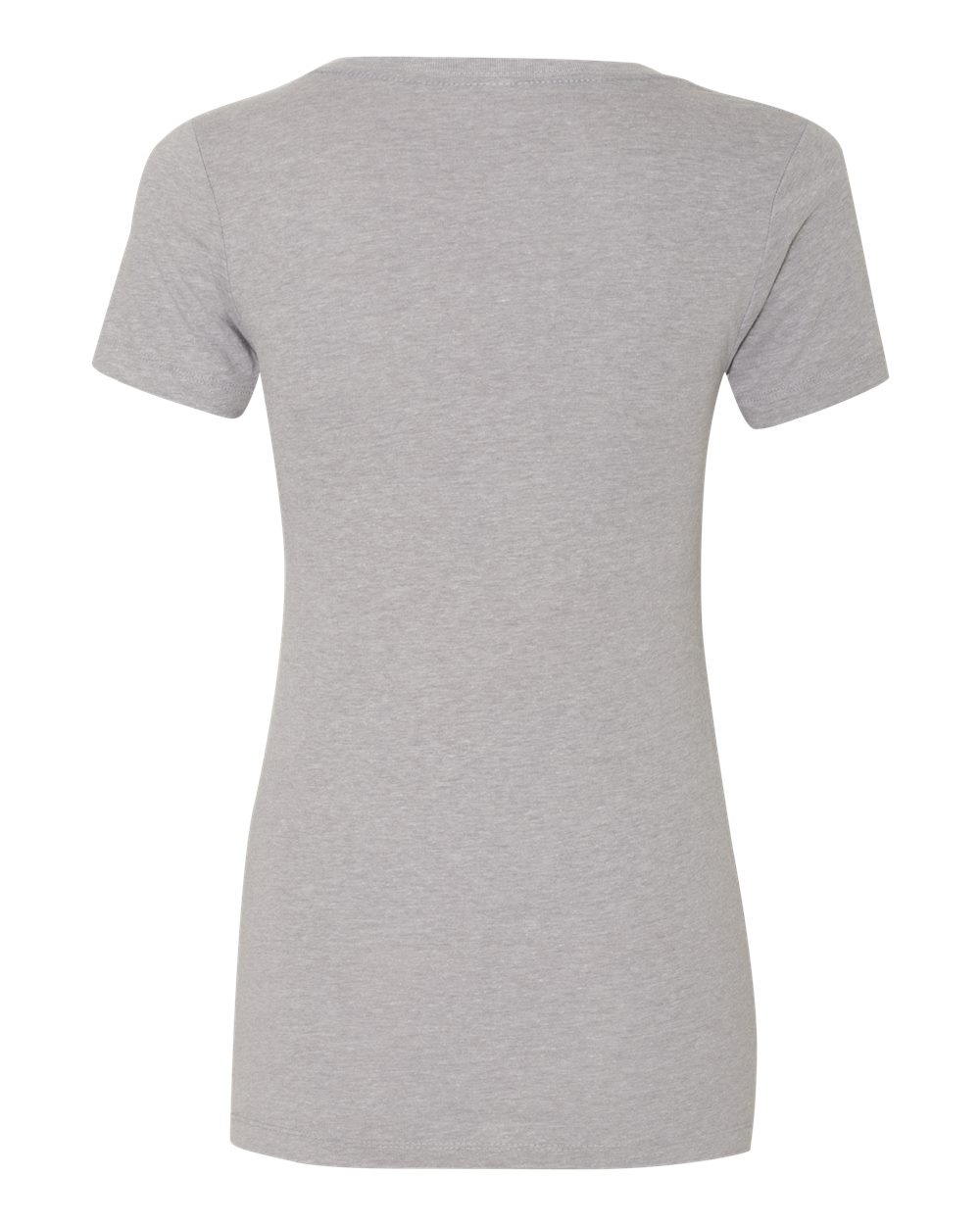 Women's Ideal V-Neck T-Shirt - Back - B57218582 - Heather Grey