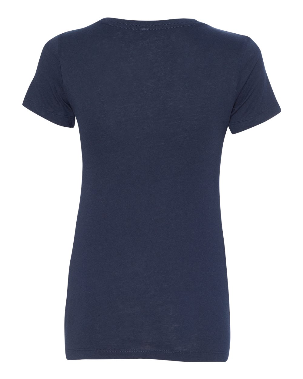 Women's Ideal V-Neck T-Shirt - Back - B57218652 - Midnight Navy