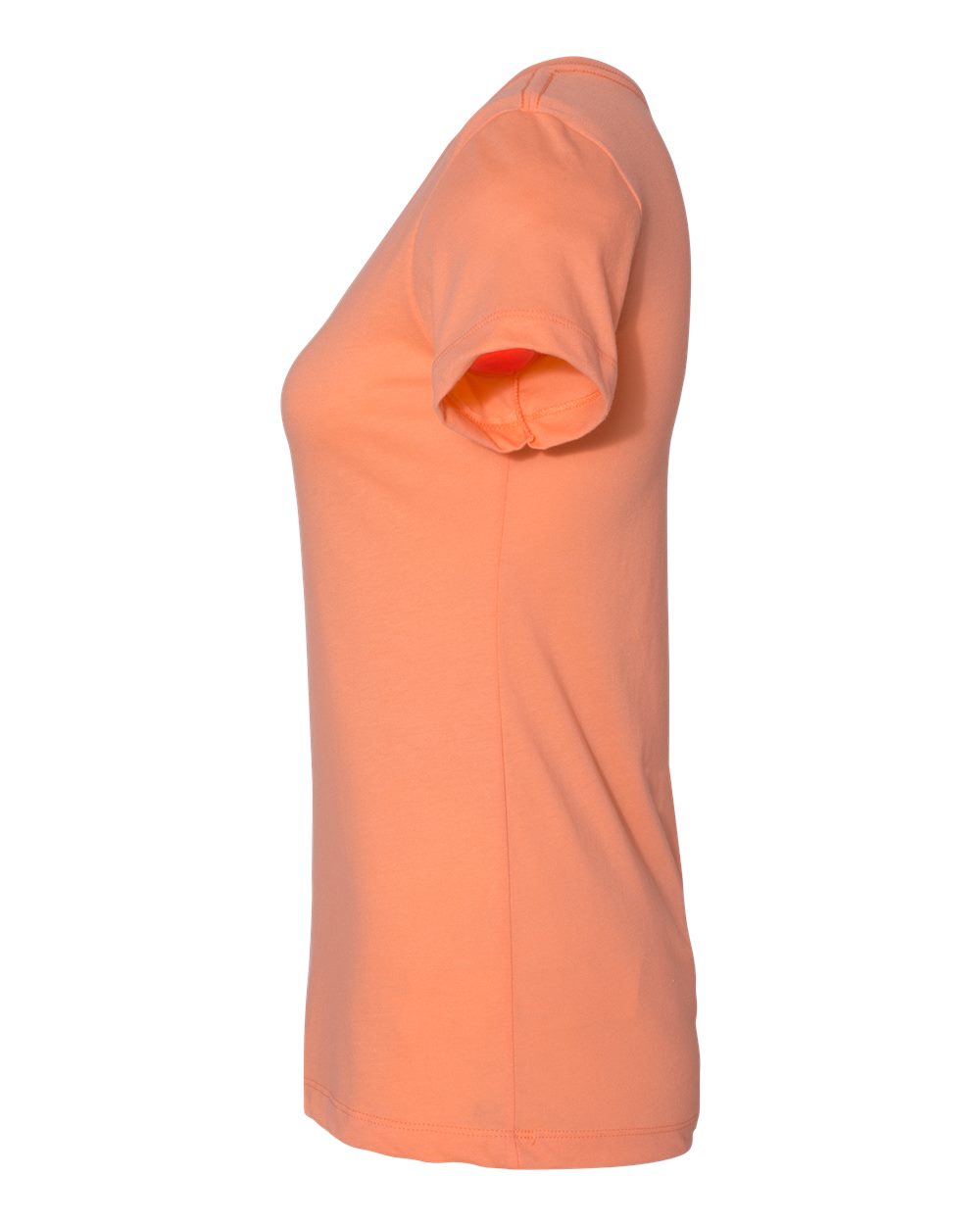 Women's Ideal V-Neck T-Shirt - DirectSide - B57218182 - Light Orange
