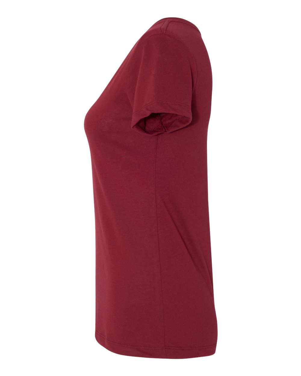 Women's Ideal V-Neck T-Shirt - DirectSide - B57218522 - Cardinal
