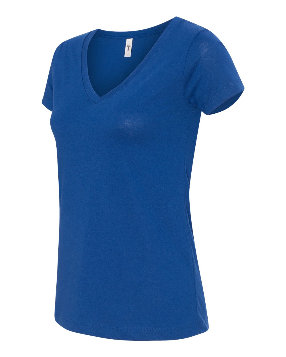 Women's Ideal V-Neck T-Shirt - Side - B57218752 - Royal