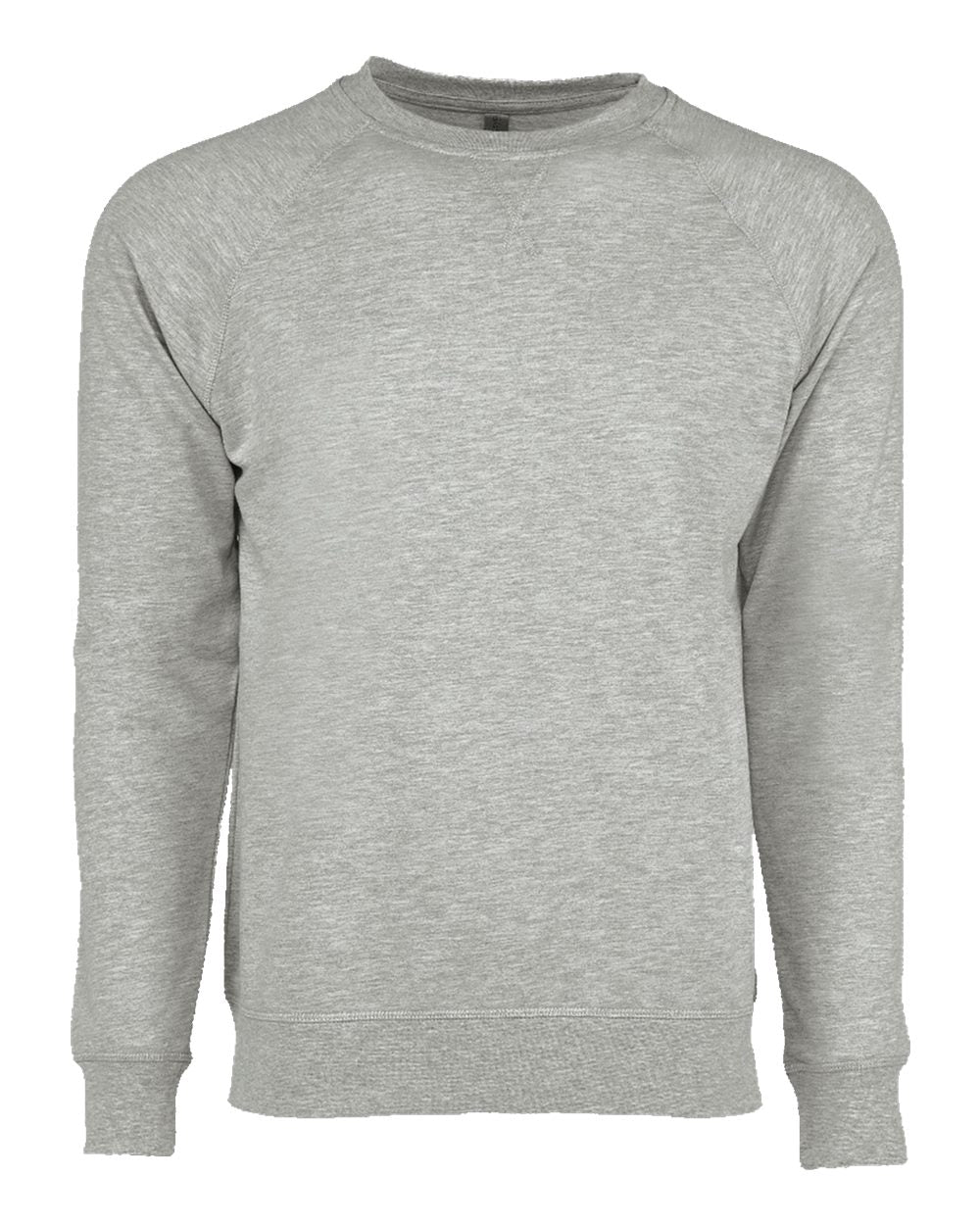 Unisex Laguna Raglan Crewneck Sweatshirt - Front - B26918242 - Oatmeal