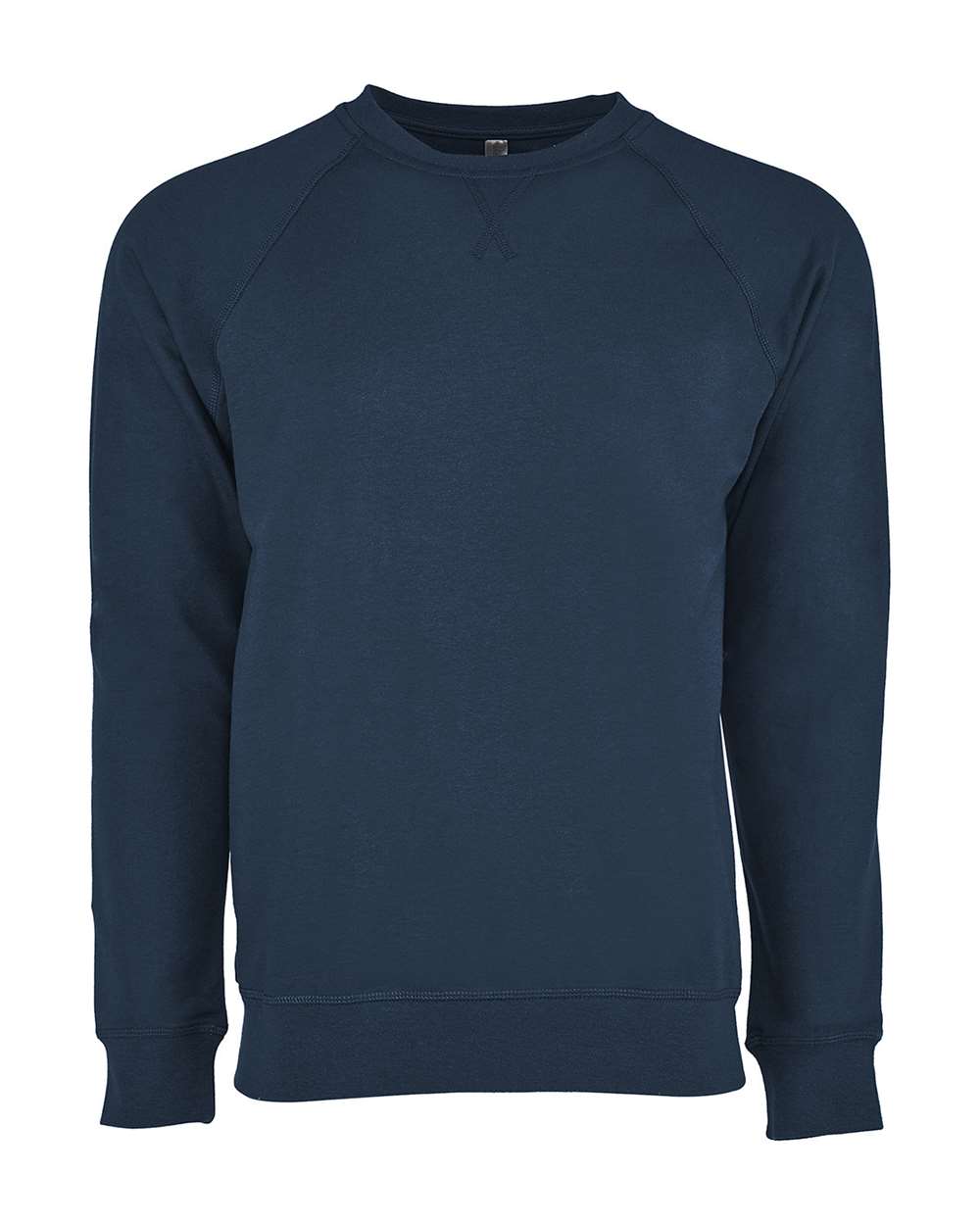 Unisex Laguna Raglan Crewneck Sweatshirt - Front - B26918252 - Cool Blue