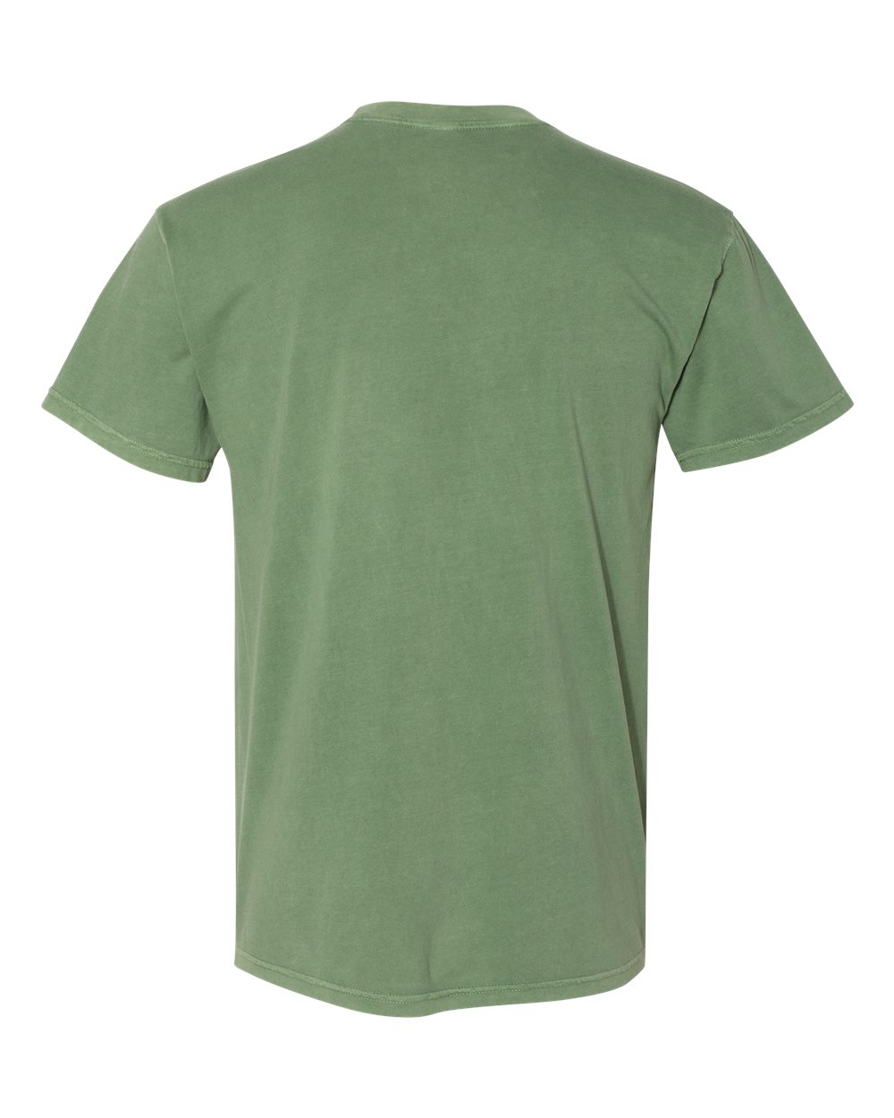 Unisex Inspired Dye Pocket T-Shirt - Back - B39618602 - Clover