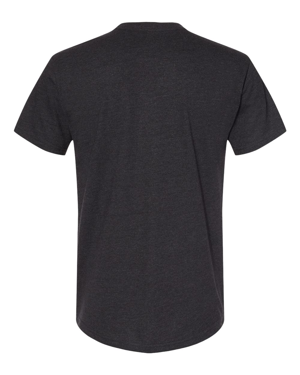 Unisex Eco Heavyweight T-Shirt - Back - B20218515 - Heather Black