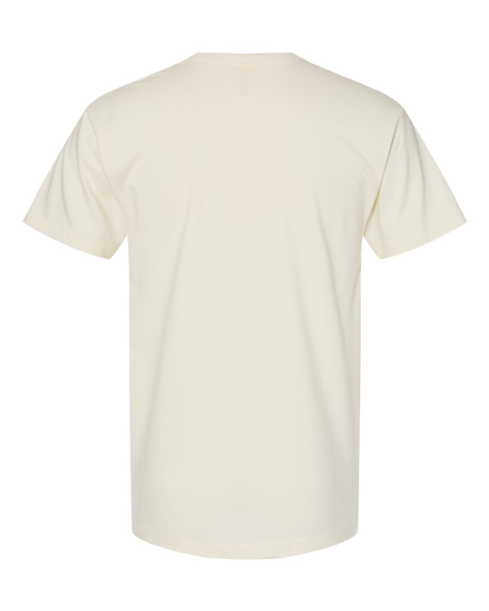 Unisex Eco Heavyweight T-Shirt - Back - B20218657 - Natural