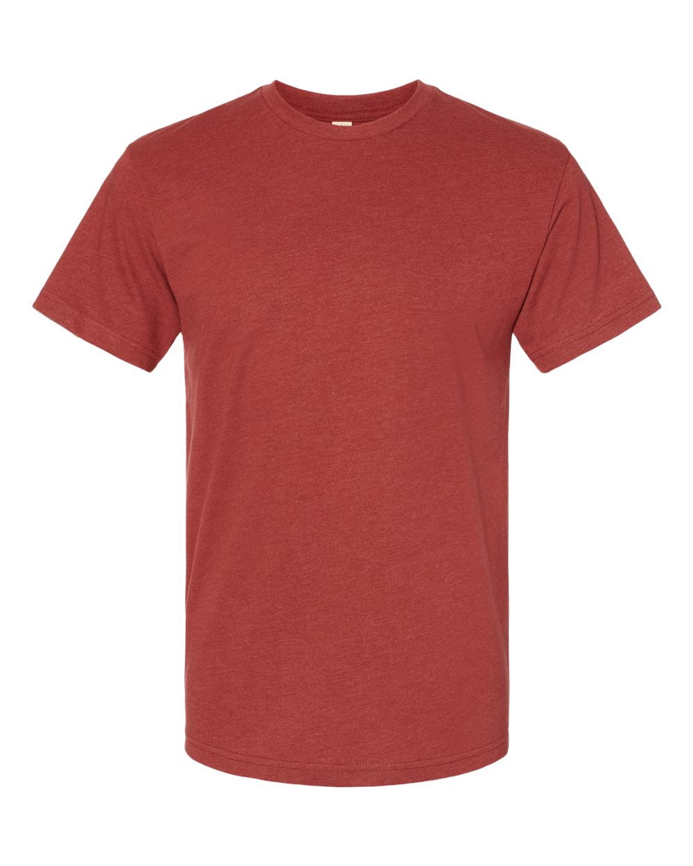 Unisex Eco Heavyweight T-Shirt - Front - B20218532 - Heather Teja
