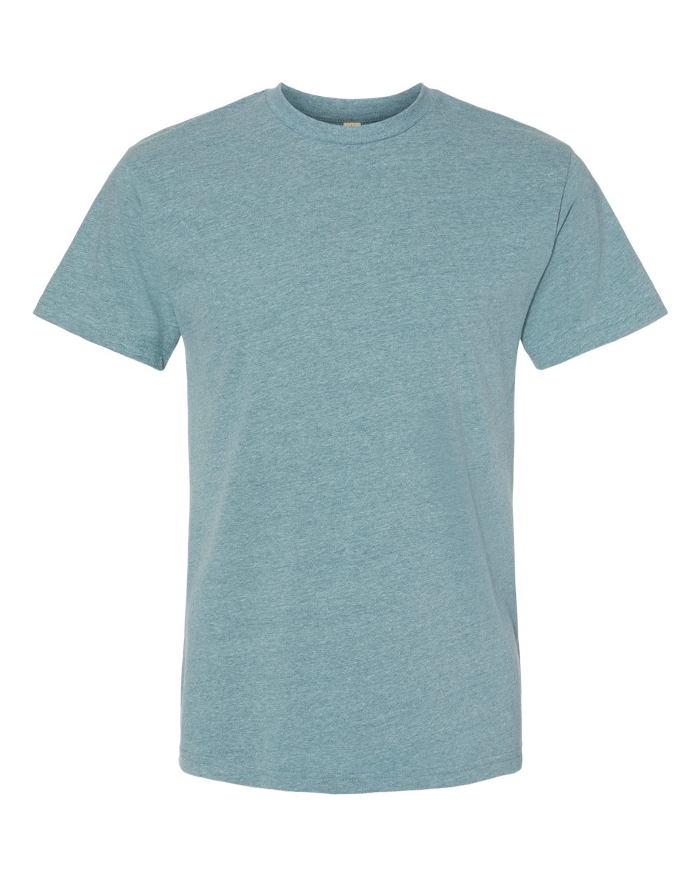 Unisex Eco Heavyweight T-Shirt - Front - B20218684 - Heather Pacific