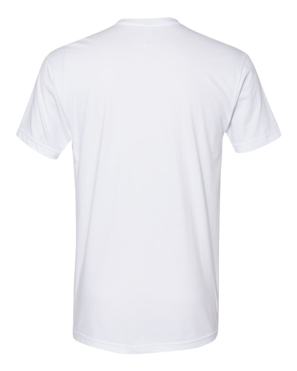 Unisex Cotton Pocket T-Shirt - Back - B21618002 - White