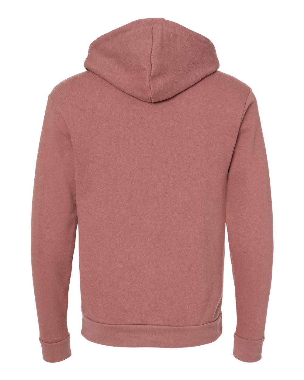 Unisex Santa Barbara Hoodie Sweatshirt - Back - B21118322 - Mauve