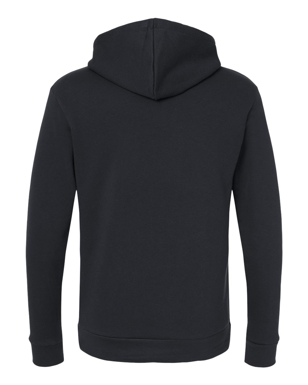 Unisex Santa Barbara Hoodie Sweatshirt - Back - B21118502 - Black