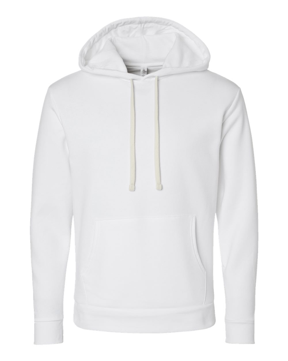 Unisex Santa Barbara Hoodie Sweatshirt - Front - B21118002 - White