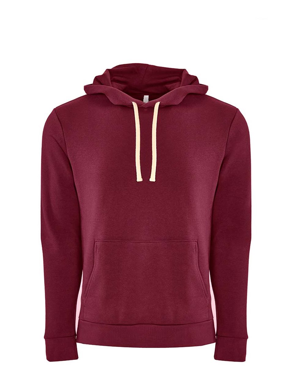 Unisex Santa Barbara Hoodie Sweatshirt - Front - B21118522 - Cardinal