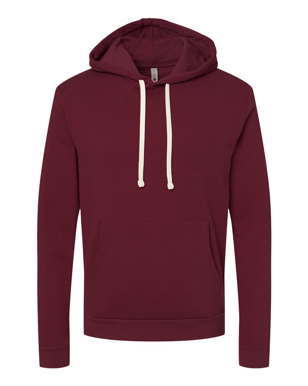 Unisex Santa Barbara Hoodie Sweatshirt - Front - B21118532 - Maroon