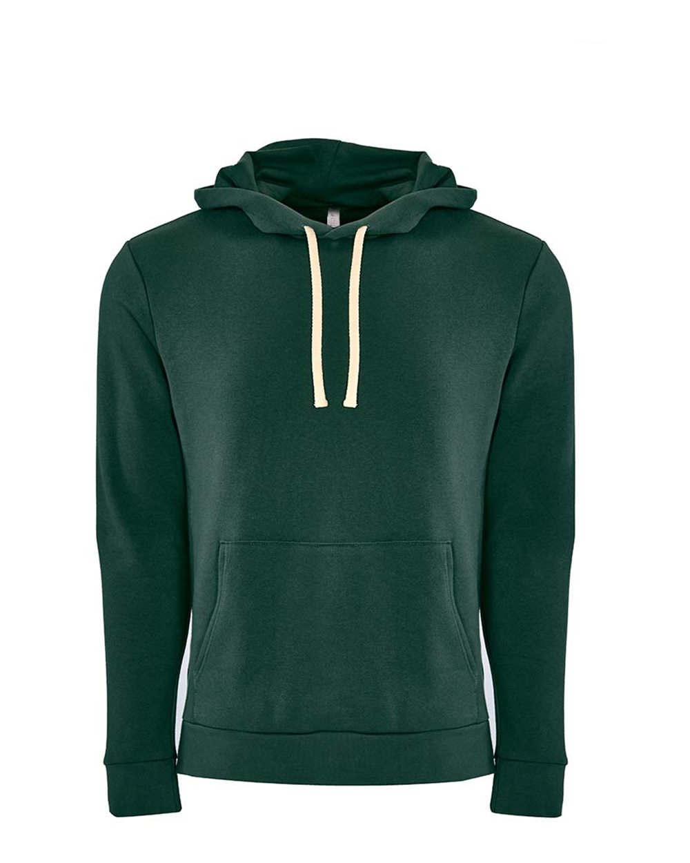 Unisex Santa Barbara Hoodie Sweatshirt - Front - B21118542 - Forest Green