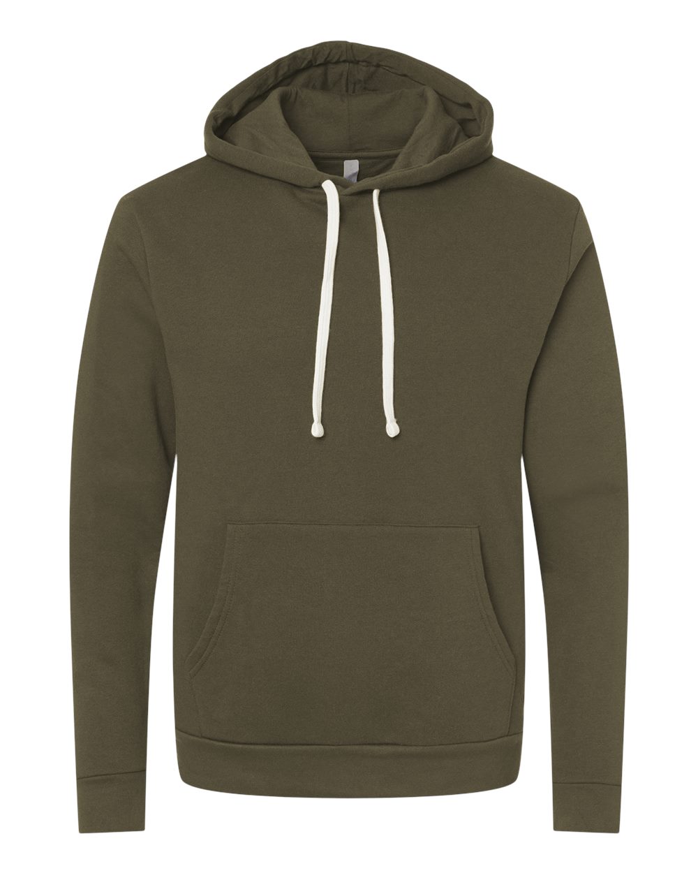 Unisex Santa Barbara Hoodie Sweatshirt - Front - B21118552 - Military Green