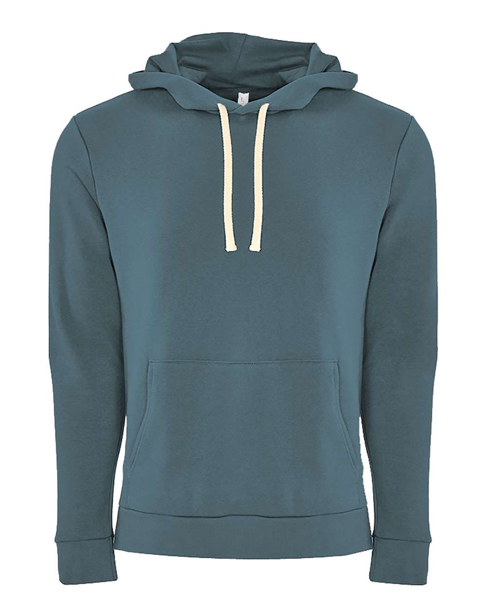 Unisex Santa Barbara Hoodie Sweatshirt - Front - B21118982 - Antique Denim