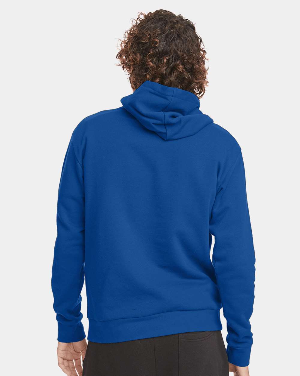 Unisex Santa Barbara Hoodie Sweatshirt - OnModelBack - B21118752 - Royal