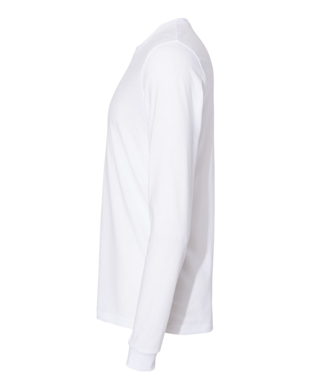 Unisex Sueded Long Sleeve T-Shirt - DirectSide - B20818002 - White