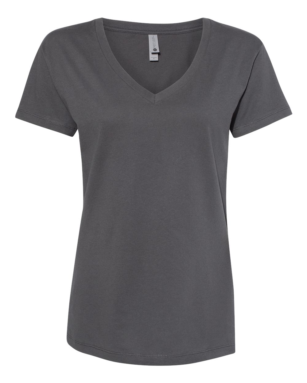 Women’s Cotton V-Neck T-Shirt - Front - B00418092 - Heavy Metal