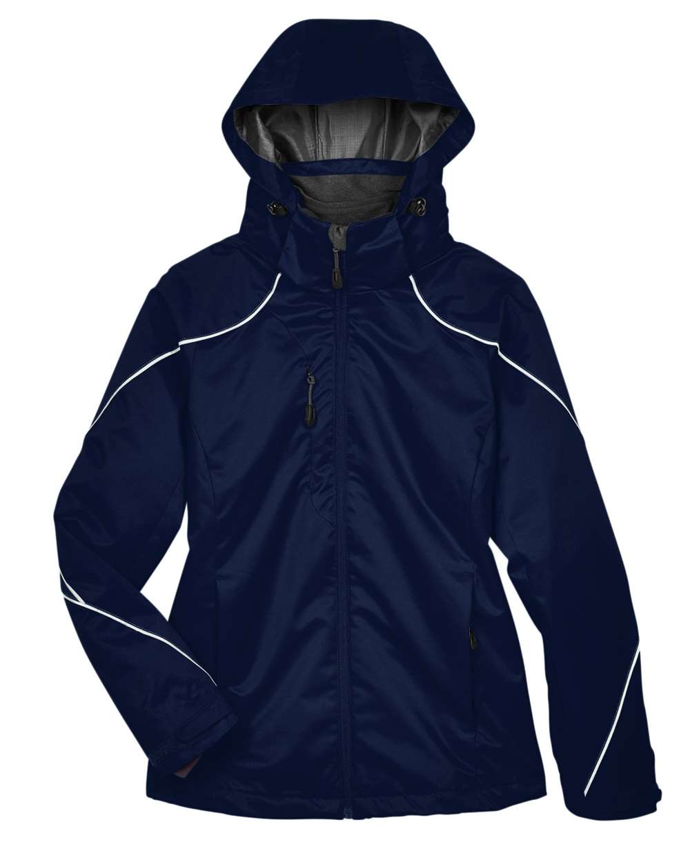 Women's Angle 3-in-1 Jacket with Bonded Fleece Liner - Front - B120D3652 - Night