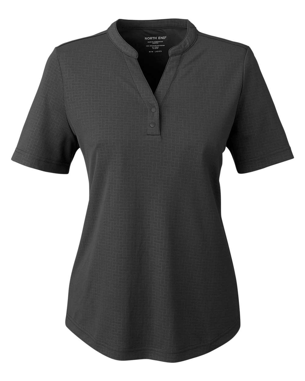 Women's Replay Recycled Polo - Front - B160D3502 - Black