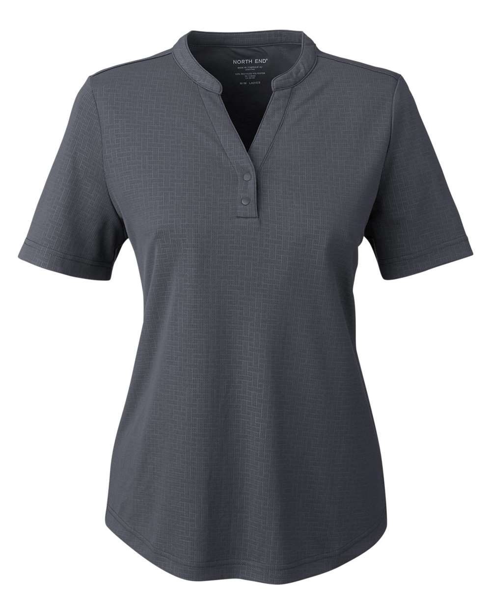 Women's Replay Recycled Polo - Front - B160D3592 - Carbon