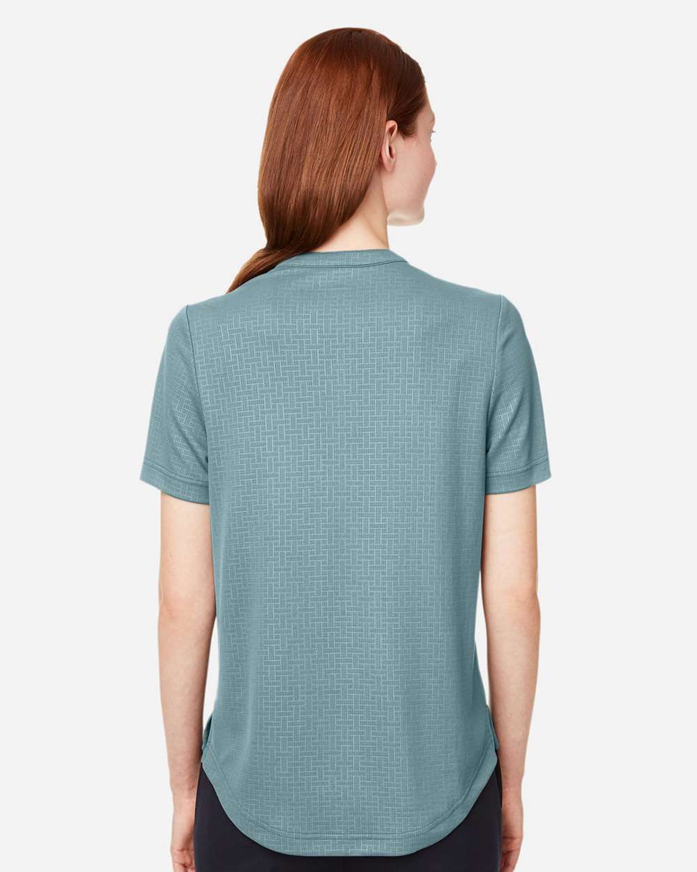 Women's Replay Recycled Polo - OnModelBack - B160D3252 - Opal Blue