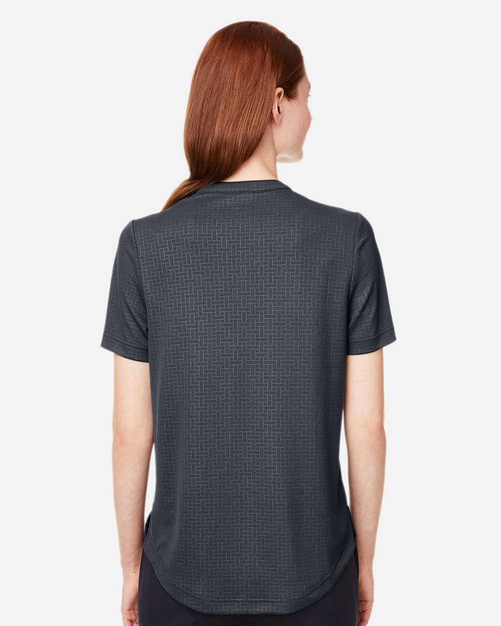 Women's Replay Recycled Polo - OnModelBack - B160D3592 - Carbon