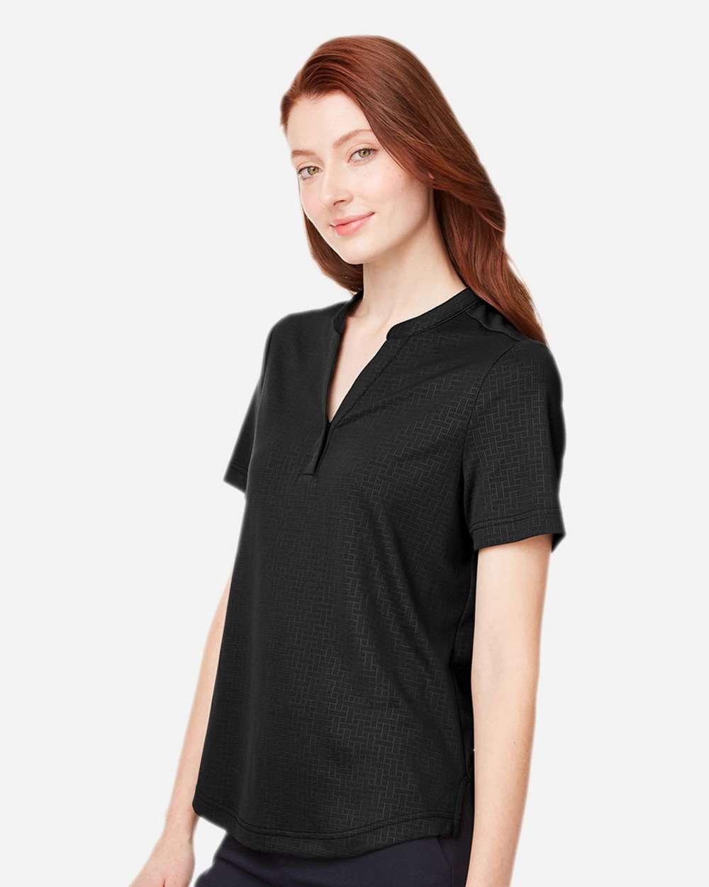 Women's Replay Recycled Polo - OnModelSide - B160D3502 - Black