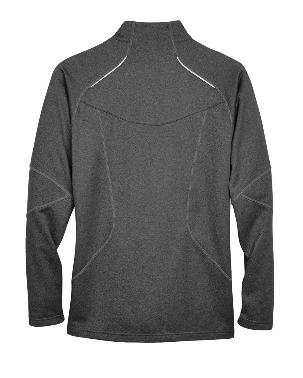 Men's Gravity Performance Fleece Jacket - Back - B144D3593 - Carbon Heather