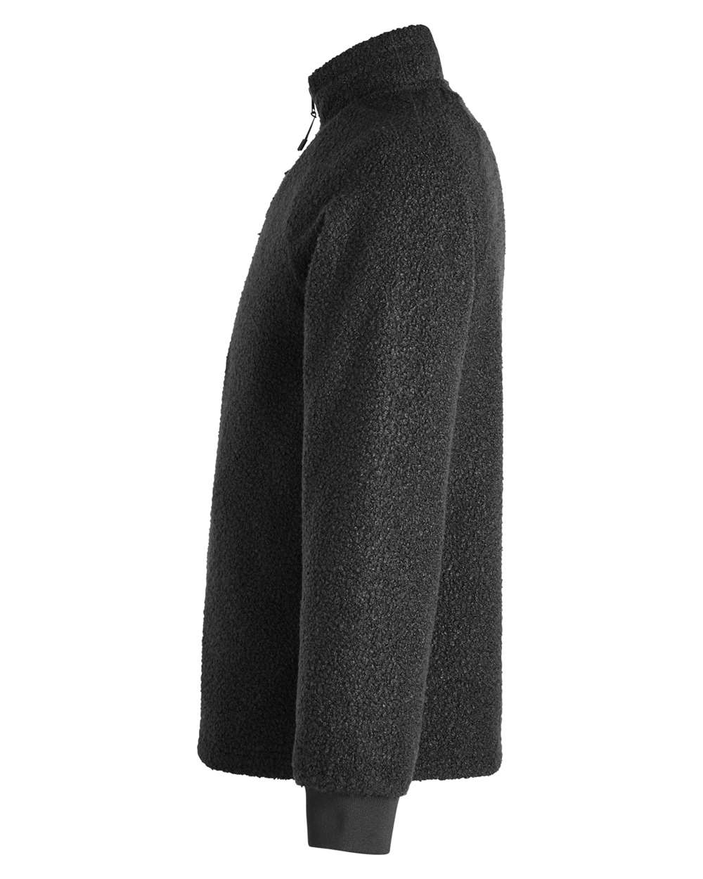 Men's Aura Sweater Fleece Quarter-Zip Pullover - DirectSide - B199D3503 - Black/ Black