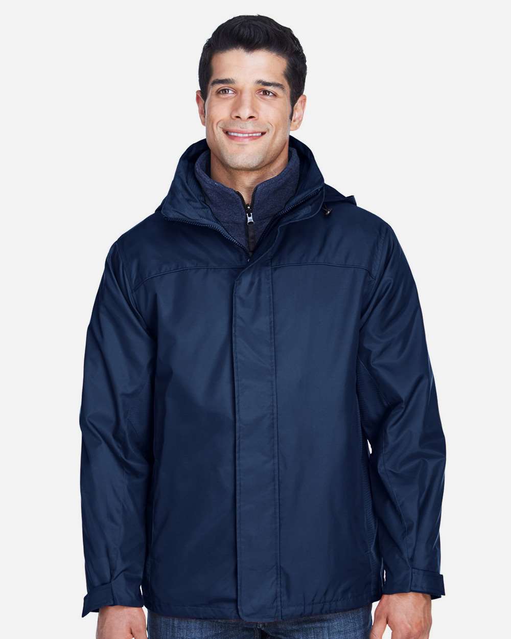 Men's 3-in-1 Insulated Jacket - OnModelFront - B134D3652 - Midnight Navy