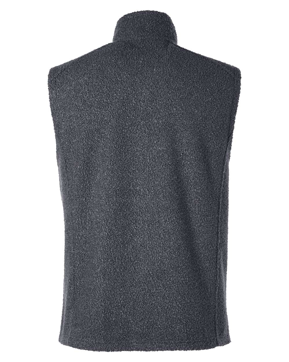 Men's Aura Sweater Fleece Vest - Back - B201D3593 - Carbon/ Carbon