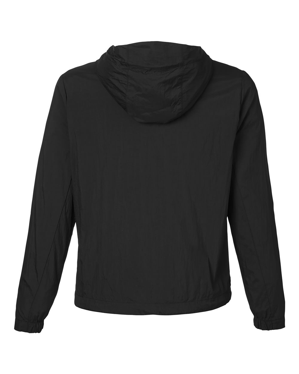 Women's Aura Lightweight Packable Anorak - Back - B214D3502 - Black/ Carbon